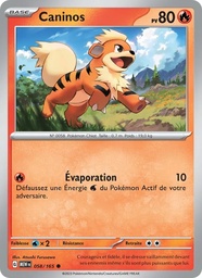 Caninos 058/165 Reverse