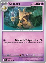 Kadabra 064/165 - 151 - Reverse - Pokémon JCC