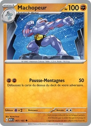 Machopeur 067/165 - 151 - Reverse - Pokémon JCC