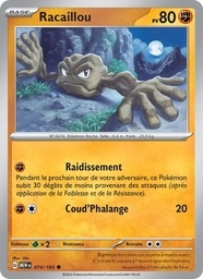 Racaillou 074/165 - 151 - Reverse - Pokémon JCC