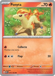 Ponyta 077/165 Reverse