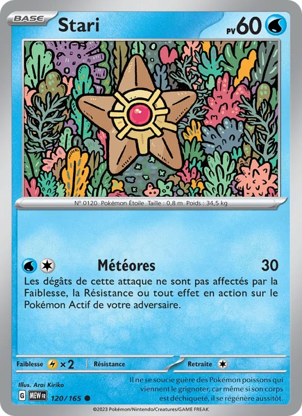 Stari 120/165 - 151 - Reverse - Pokémon JCC