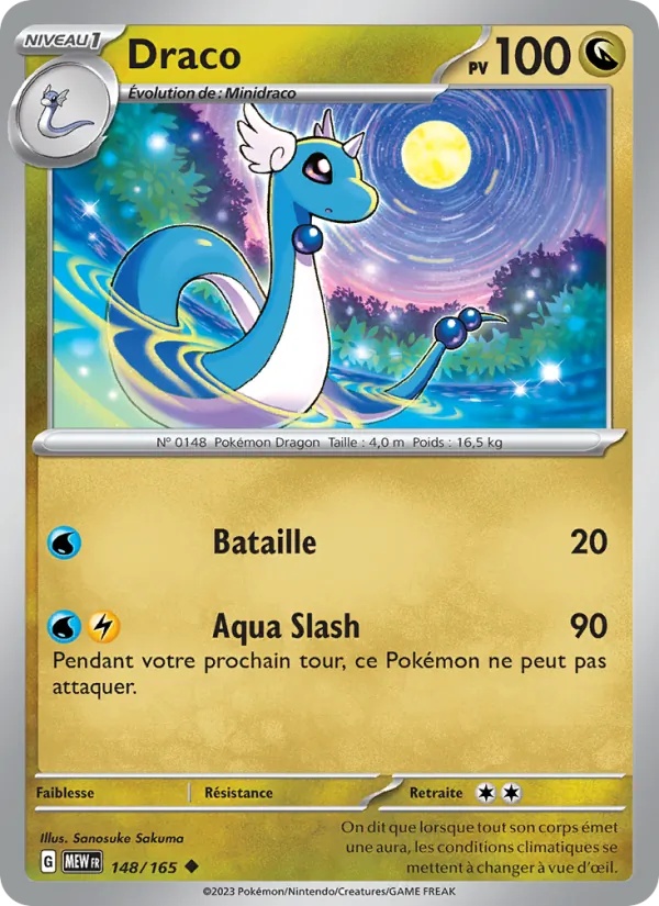 Draco 148/165 - 151 - Reverse - Pokémon JCC