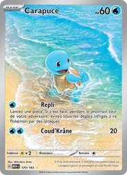Carapuce 170/165 - 151 - Holo - Pokémon JCC