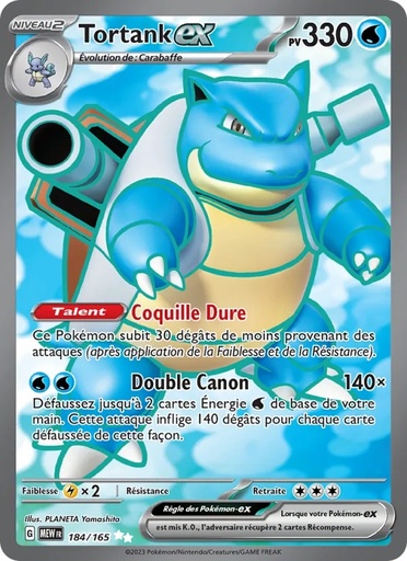 Tortank-ex 184/165 Holo