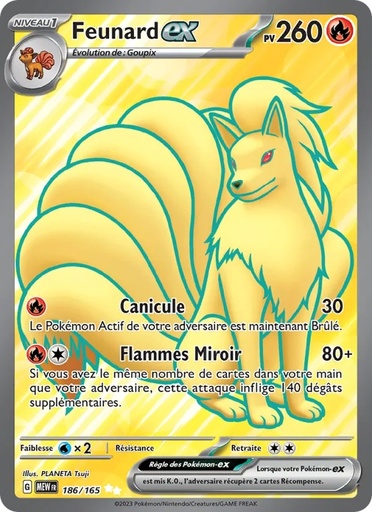 Feunard-ex 186/165 Holo