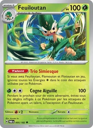 Feuiloutan 005/182 - Faille Paradoxe - Reverse - Pokémon JCC