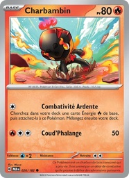 Charbambin 026/182 - Faille Paradoxe - Reverse - Pokémon JCC