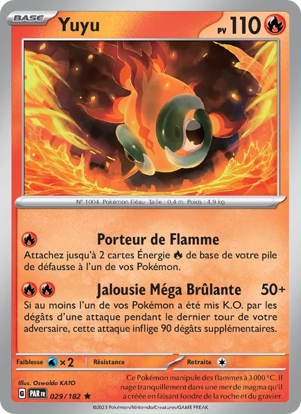 Yuyu 029/182 - Faille Paradoxe - Reverse - Pokémon JCC