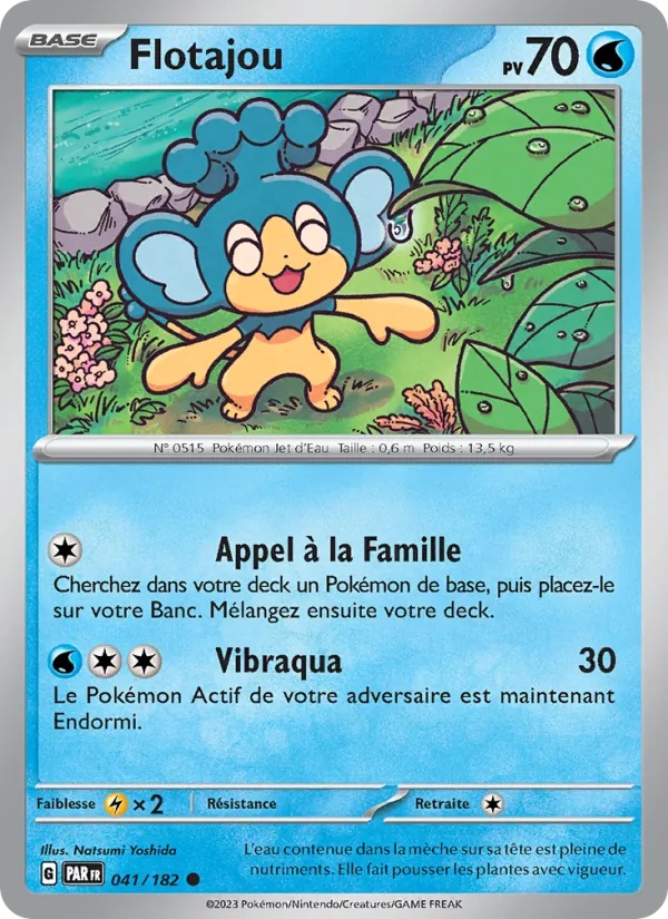 Flotajou 041/182 - Faille Paradoxe - Reverse - Pokémon JCC