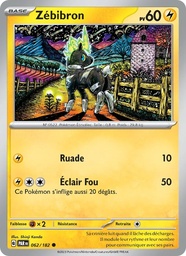 Zébibron 062/182 - Faille Paradoxe - Reverse - Pokémon JCC