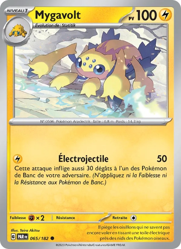Mygavolt 065/182 - Faille Paradoxe - Reverse - Pokémon JCC