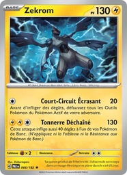 Zekrom 066/182 - Faille Paradoxe - Reverse - Pokémon JCC