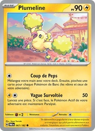 Plumeline 067/182 - Faille Paradoxe - Reverse - Pokémon JCC