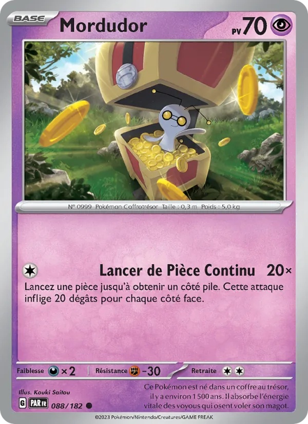 Mordudor 088/182 - Faille Paradoxe - Reverse - Pokémon JCC