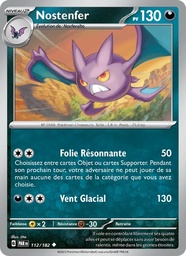 Nostenfer 112/182 - Faille Paradoxe - Reverse - Pokémon JCC