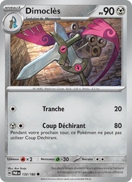 Dimoclès 132/182 - Faille Paradoxe - Holo - Pokémon JCC