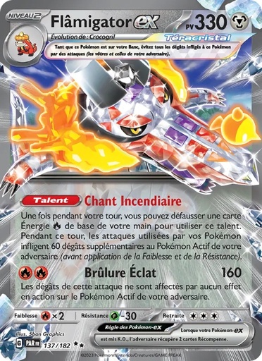 Flâmigator-ex 137/182 Holo