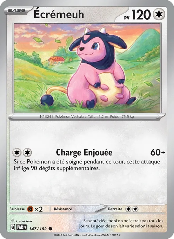Écrémeuh 147/182 - Faille Paradoxe - Reverse - Pokémon JCC