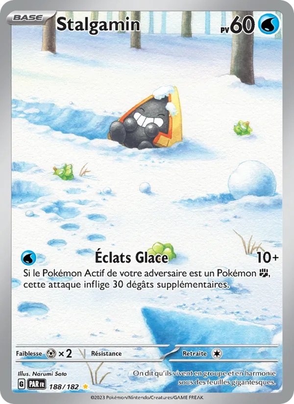 Stalgamin 188/182 - Faille Paradoxe - Holo - Pokémon JCC