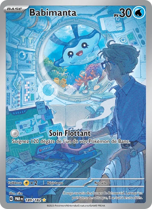 Babimanta 189/182 - Faille Paradoxe - Holo - Pokémon JCC