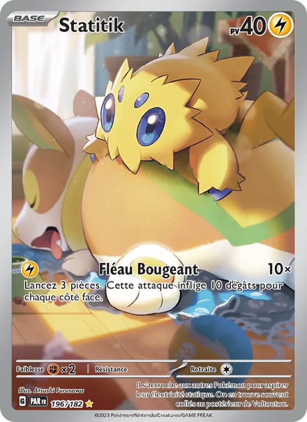 Statitik 196/182 - Faille Paradoxe - Holo - Pokémon JCC