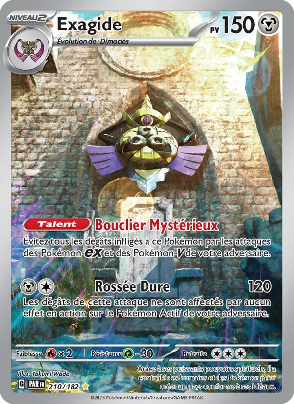 Exagide 210/182 - Faille Paradoxe - Holo - Pokémon JCC