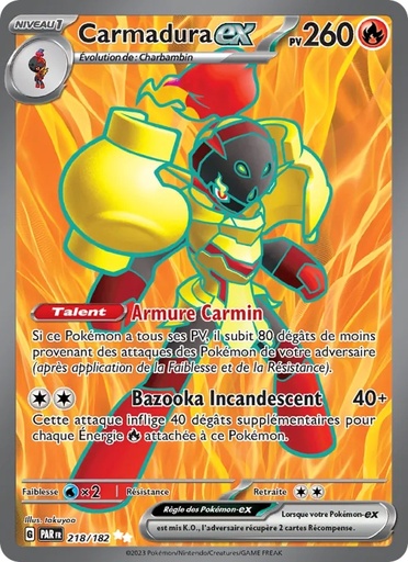 Carmadura-ex 218/182 Holo