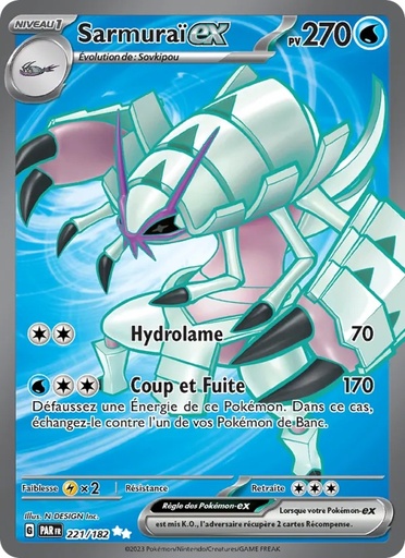 Sarmuraï-ex 221/182 Holo