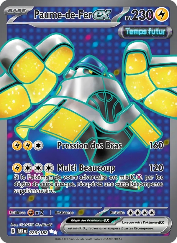 Paume-de-Fer-ex 223/182 - Faille Paradoxe - Holo - Pokémon JCC