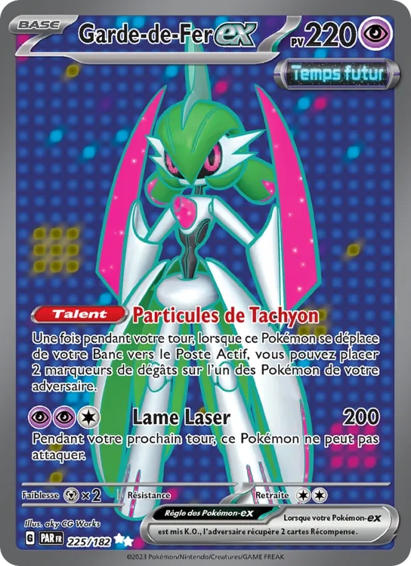Garde-de-Fer-ex 225/182 - Faille Paradoxe - Holo - Pokémon JCC