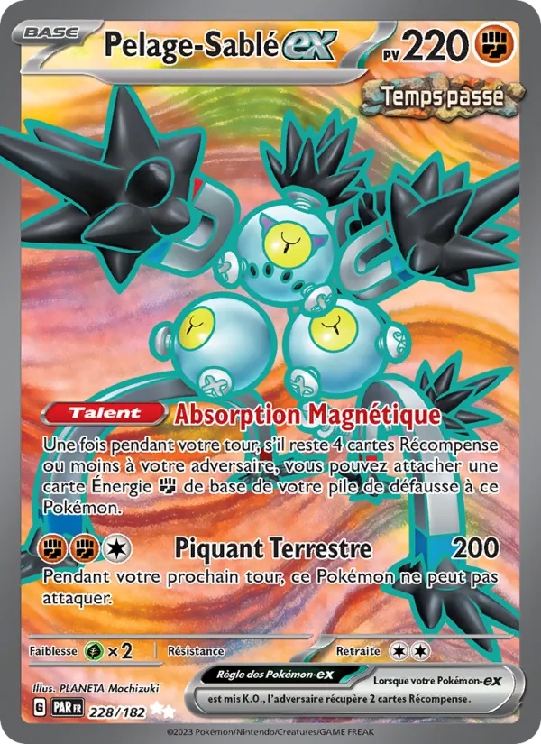 Pelage-Sablé-ex 228/182 - Faille Paradoxe - Holo - Pokémon JCC