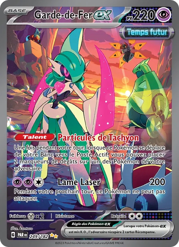 Garde-de-Fer-ex 249/182 - Faille Paradoxe - Holo - Pokémon JCC