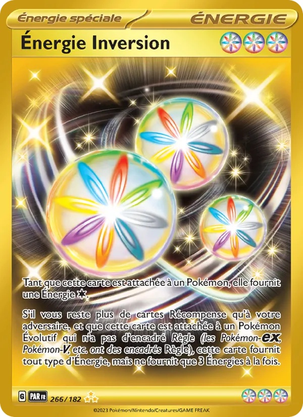 Énergie Inversion 266/182 - Faille Paradoxe - Holo - Pokémon JCC
