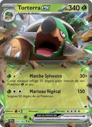 Torterra-ex 012/162 Holo Logo de la série