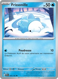 Frissonille 045/162 - Forces Temporelles - Reverse - Pokémon JCC