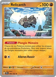 Relicanth 084/162 - Forces Temporelles - Reverse - Pokémon JCC