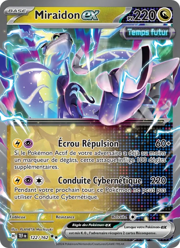 Miraidon-ex 122/162 - Forces Temporelles - Holo - Pokémon JCC
