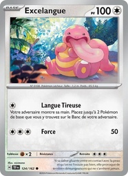Excelangue 124/162 - Forces Temporelles - Reverse - Pokémon JCC