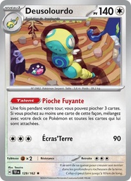 Deusolourdo 129/162 - Forces Temporelles - Holo - Pokémon JCC