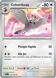 Colombeau 134/162 - Forces Temporelles - Reverse - Pokémon JCC