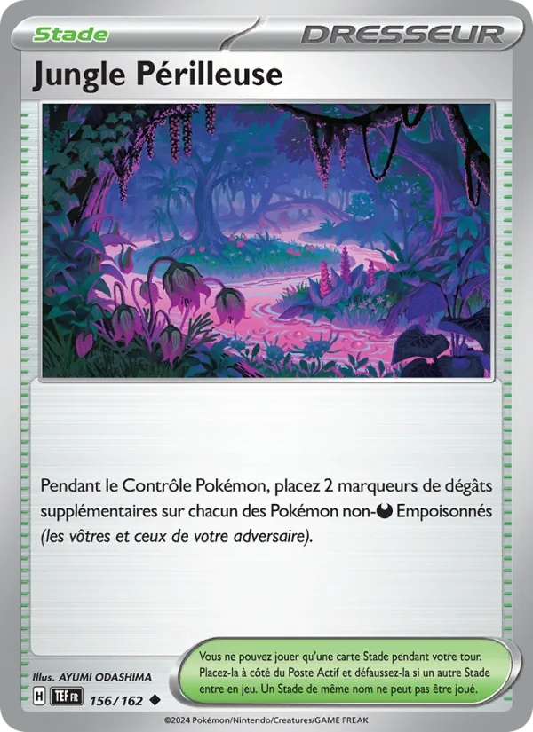 Jungle Périlleuse 156/162 - Forces Temporelles - Reverse - Pokémon JCC