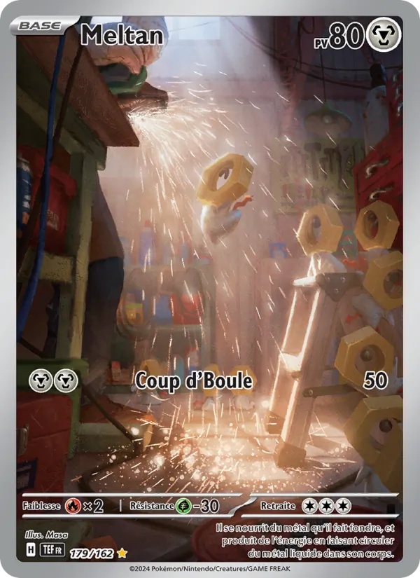 Meltan 179/162 - Forces Temporelles - Holo - Pokémon JCC