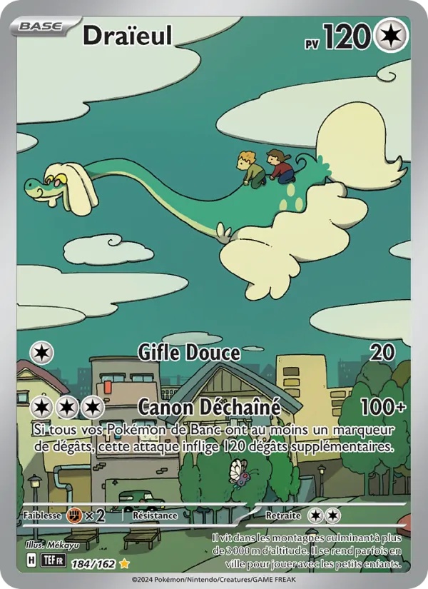 Draïeul 184/162 - Forces Temporelles - Holo - Pokémon JCC