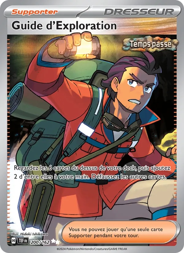 Guide d'Exploration 200/162 - Forces Temporelles - Holo - Pokémon JCC