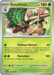 Gorythmic 016/167 - Mascarade Crépusculaire - Reverse - Pokémon JCC