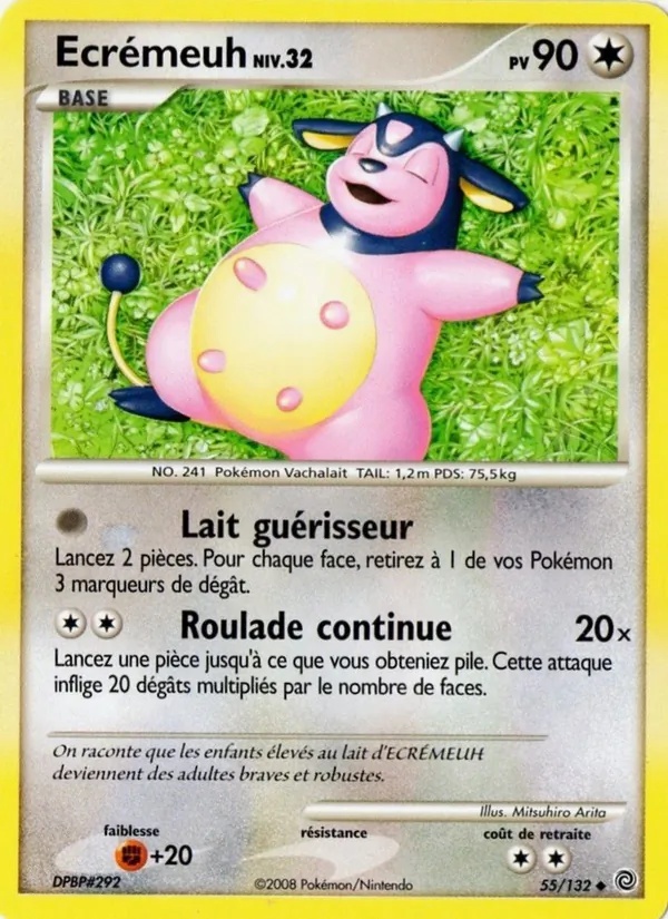 Écrémeuh 55/132 - Merveilles Secrètes - Pokémon JCC