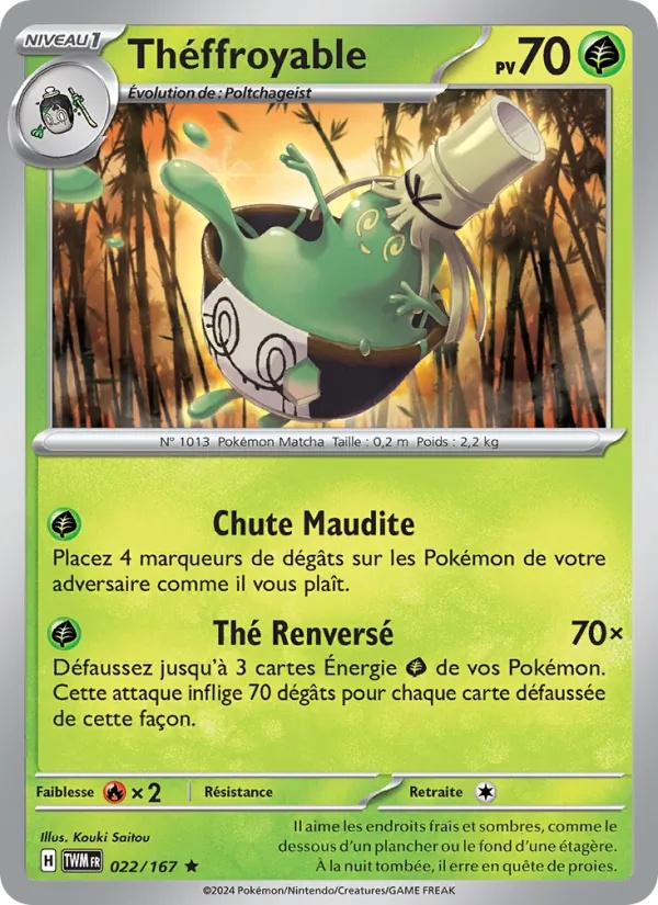 Théffroyable 022/167 - Mascarade Crépusculaire - Holo - Pokémon JCC