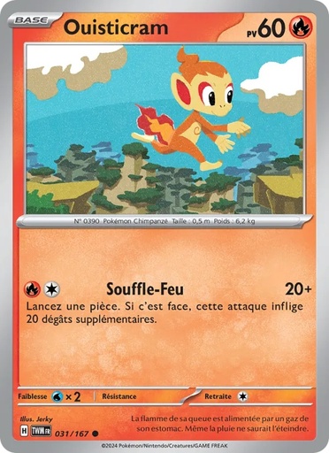Ouisticram 031/167 Reverse