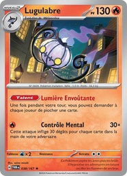 Lugulabre 038/167 - Mascarade Crépusculaire - Holo - Pokémon JCC